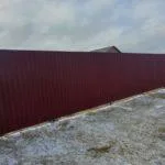 Пример готовых ворот для частного дома